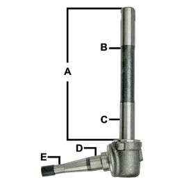 Spindle R/H - Fits Ford/New Holland - 2N3105