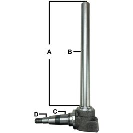 Spindle, L/H-R/H - Fits John Deere - AR58607