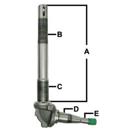 Spindle R/H - Fits Ford/New Holland - C5NN3105T