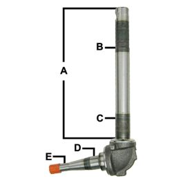 Spindle L/H - Fits Ford/New Holland - C5NN3106R