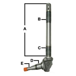 Spindle L/H - Fits Ford/New Holland - D4NN3106A