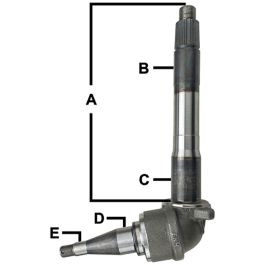 Spindle L/H - Fits Ford/New Holland - D5NN3106F