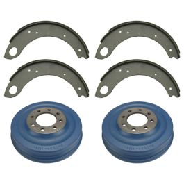 Brake Drum Kit /Round Slot - Fits FORD NEW HOLLAND - FD02-D003