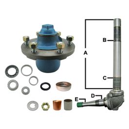 R/H Spindle Kit - Fits Ford/New Holland - FD03-A003