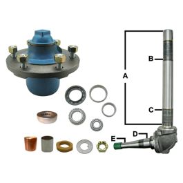 R/H Spindle Kit - Fits Ford/New Holland - FD03-A005
