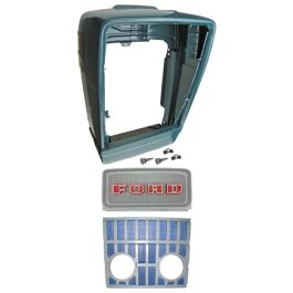 Grille Shell Kit w/ Holes - Fits FORD NEW HOLLAND - FD14-E006