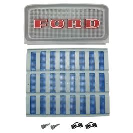 Grille Kit w/o Headlight Holes - Fits Ford/New Holland - FD14-F005