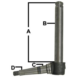 Front Spindle R/H - Fits Fiat/Long - TX10808