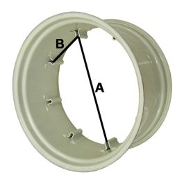 Rear Rim 15 X 30 - Fits Ford/New Holland - WHEEL30