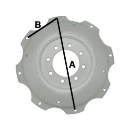 Rear Wheel Center - Fits Ford/New Holland - WHEEL34