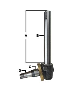Spindle L/H - Fits Massey Ferguson - 3697028M91