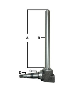 Spindle, L/H-R/H - Fits John Deere - AR58607