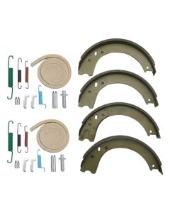 Brake Shoes w/ Hardware Kit - Fits Ford/New Holland - FD02-B001