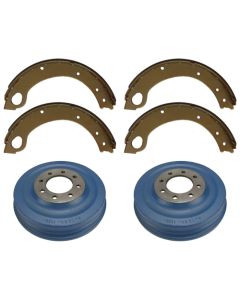 Brake Drum Kit /Square Slot - Fits FORD NEW HOLLAND - FD02-D002