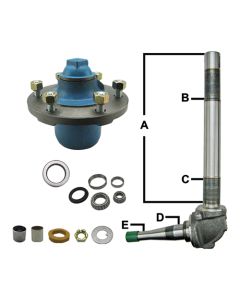 L/H Spindle Kit - Fits Ford/New Holland - FD03-A001