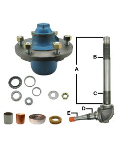 L/H Spindle Kit - Fits Ford/New Holland - FD03-A004