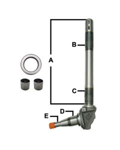 Spindle & Bushing Kit - Fits Ford/New Holland - FD03-A013
