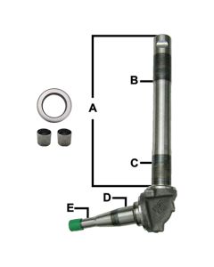Spindle & Bushing Kit - Fits Ford/New Holland - FD03-A014