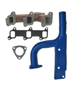 Vertical Exhaust Manifold & Elbow Kit - Fits Ford/New Holland - FD06-N002