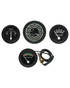 Gauge Kit / 4 Speed / Black - Fits Ford/New Holland - FD11-B003