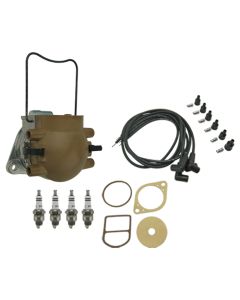 Distributor Set w/ Plugs, Wires & Gasket - Fits Ford/New Holland - FD11-F001