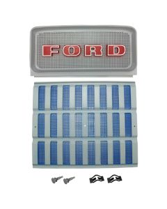 Grille Kit w/o Headlight Holes - Fits Ford/New Holland - FD14-F005