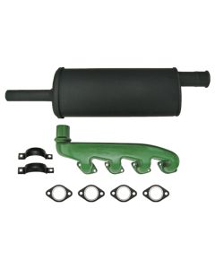 Manifold/Muffler Kit - Fits JOHN DEERE - JD06-N001