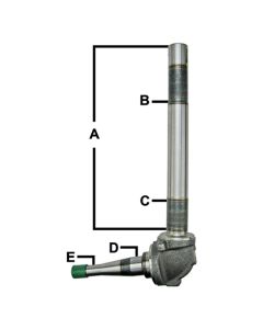 Spindle, LH - Fits Ford/New Holland - NCA3106B