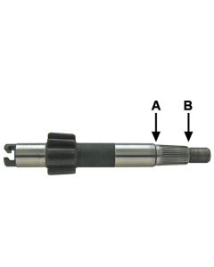 Sector Shaft with Small Spline - Fits Ford/New Holland - SBA334290230