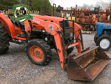 Used Kubota M246 Bush Hog Loader - Image 1