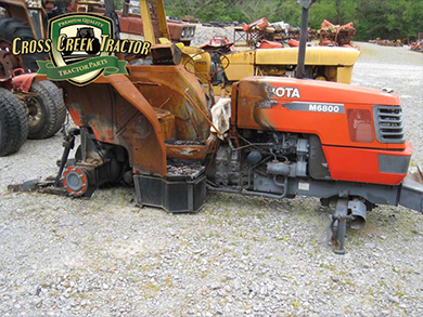 Used Kubota M6800 Tractor Parts